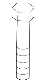 9YA02122H - : Gear Assembly Mount Bolt for Mazda: 3, 5 Image