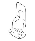 MR312034 - Cooling System: Reservoir Tank Mount Bracket for Mopar Image
