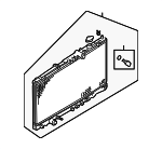 MR373103 - Cooling System: Radiator for Chrysler: Sebring | Dodge: Stratus Image