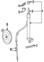 9623022101 - : Antenna Assembly for Hyundai Image