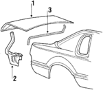 E7SZ6340110A - Body: Lid for Ford Image