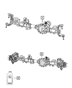 68585721AA - : Service Front Axle for Jeep: Wrangler Image
