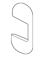 76982T1000 - Body: Cover for Genesis: Electrified G80, Electrified GV70, G80, G90, GV60, GV70, GV80, GV80 Coupe Image