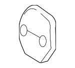 81353B1000 - Body: Striker Cover for Genesis: Electrified G80, Electrified GV70, G70, G80, G90, GV60, GV70, GV80, GV80 Coupe Image