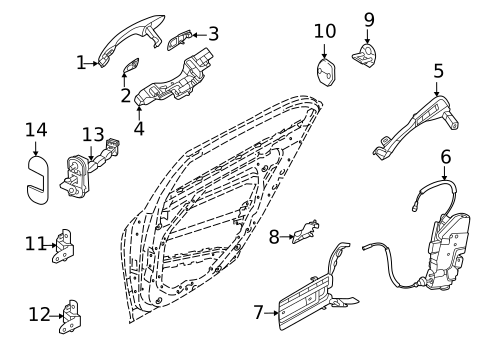 Front Door for 2023 Genesis GV70 #0