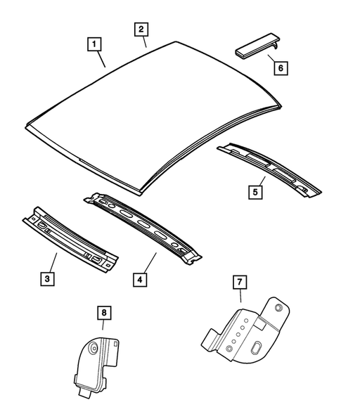 Roof Panels for 2001 Dodge Neon #0