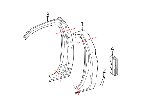 Side Panel & Components for 2014 Toyota Tundra #0