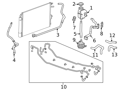 Radiator & Components for 2018 Chevrolet Volt #2
