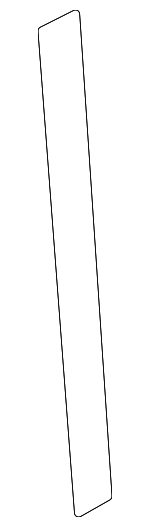 7589553010 - Body: Bumper Cover Tape for Lexus: GS F, GS350, GX550, IS300, IS350, IS500, LC500, LC500h, LS500, LS500h, NX250, NX300, NX300h, NX350, NX350h, NX450h+, RC F, RC300, RC350, RX350, RX350h, RX350L, RX450h, RX450h+, RX450hL, RX500h, RZ300e, RZ450e, TX350, TX500h, TX550h+, UX200, UX250h, UX300h Image