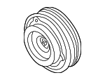 5047642 - HVAC: Clutch &amp; Pulley for Saab: 9-5 Image