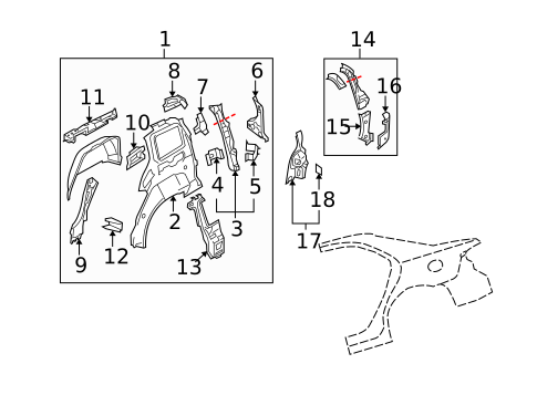Inner Structure for 2009 Mazda 5 #0