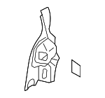 C2357012YB - Body: Pillar Reinforced for Mazda Image