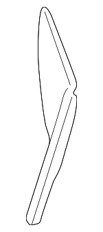 15952699 - : Lock Pillar Extension for Cadillac: XLR | Chevrolet: Corvette Image