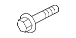 90037833801 - Engine: Trans Mount Bracket Mount Bolt for Porsche: 718 Boxster, 718 Cayman, Boxster, Cayman Image