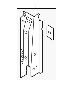 PC3Z9941032A - Body: Corner Pillar for Ford Image