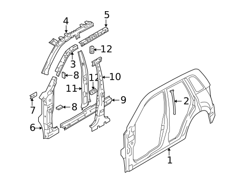 Rocker for 2006 Suzuki Grand Vitara #0