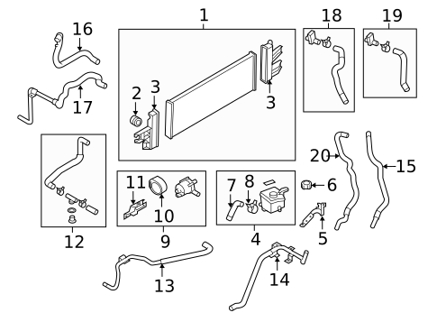 Inverter Cooling Components for 2014 INFINITI Q70 #0