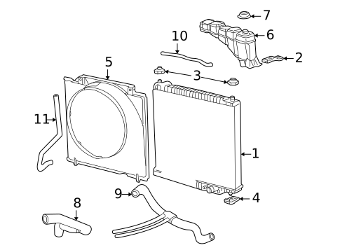 Hardware, Fasteners & Fittings for 2002 Ford Excursion #0
