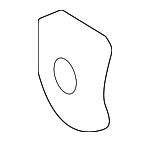 90520TJBA00 - Suspension: Lateral Arm Washer for Honda Image
