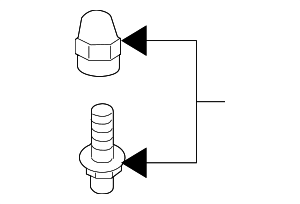 2006-2025 Volkswagen Uniside Mount Bolt WHT-000-869 | VW Direct Auto Parts