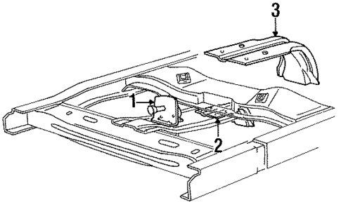 Carrier & Components for 1998 Mercury Mountaineer #0