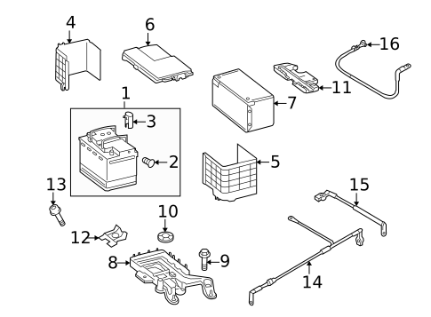 Battery for 2015 Volkswagen Jetta #14