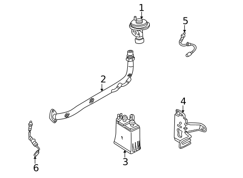 EGR System for 2005 Ford Focus #0