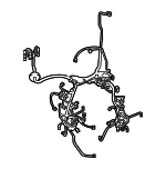 8212104861 - : 2016-2023 Toyota Tacoma - Engine Harness for Toyota: Tacoma Image