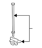 61217644251 - : Hold Down for Mini: Cooper, Cooper Countryman, Cooper Paceman Image