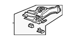 2326800800 - Body: Lower Cover for Mercedes-Benz Image