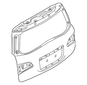 K010M5ZWAB - : Lift Gate for Nissan Image