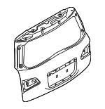 K010M5ZWMB - : Lift Gate for Nissan Image