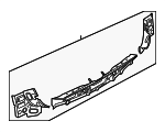 4K8813331 - Body: Rear Body Panel for Audi Image