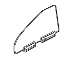 92177509 - Body: Door Glass for Pontiac: GTO Image