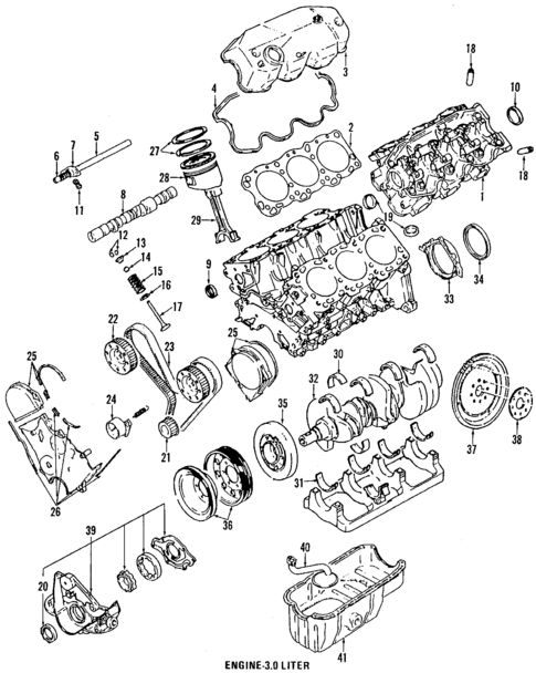 Engine for 1991 Chrysler TC Maserati #0