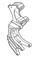3H260087E - Electrical: Alternator Bracket for Volkswagen Image