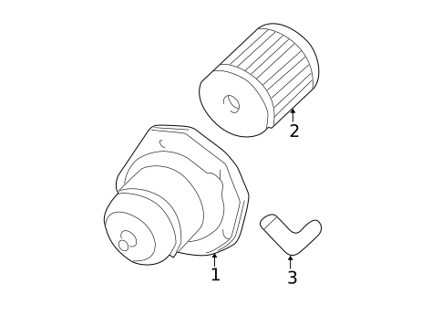 Blower Motor & Fan for 1995 Chevrolet S10 #1