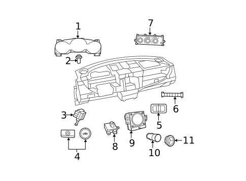 Switches for 2010 Dodge Avenger #0