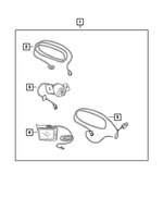 68166537AC - Mopar Accessories - Component Parts: Wiring Harness for Mopar Image