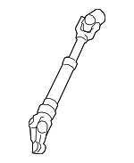 4526012620 - Steering: Intermediate Shaft for Toyota: Corolla Image