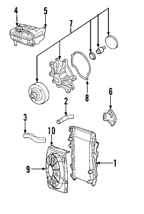 Cooling System for 2003 Jeep Liberty #0