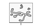 81206SDBA70 - Body: Harness for Acura Image