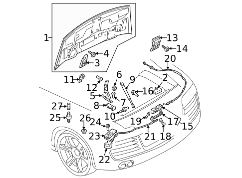 Fuel Door for 2015 Audi R8 #0