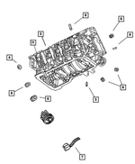 56051712AA - Engine 4.7L Eight Cylinder: Engine Block Heater Cord for Mopar Image