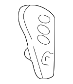 99655223304EJH - Body: Switch Bezel for Porsche: 911 Image