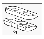 95154433 - Body: Cushion Assembly for Chevrolet: Sonic Image