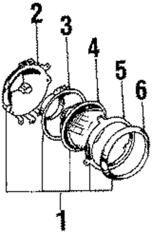 J0998972 - Electrical: Lamp Assembly for Mopar Image