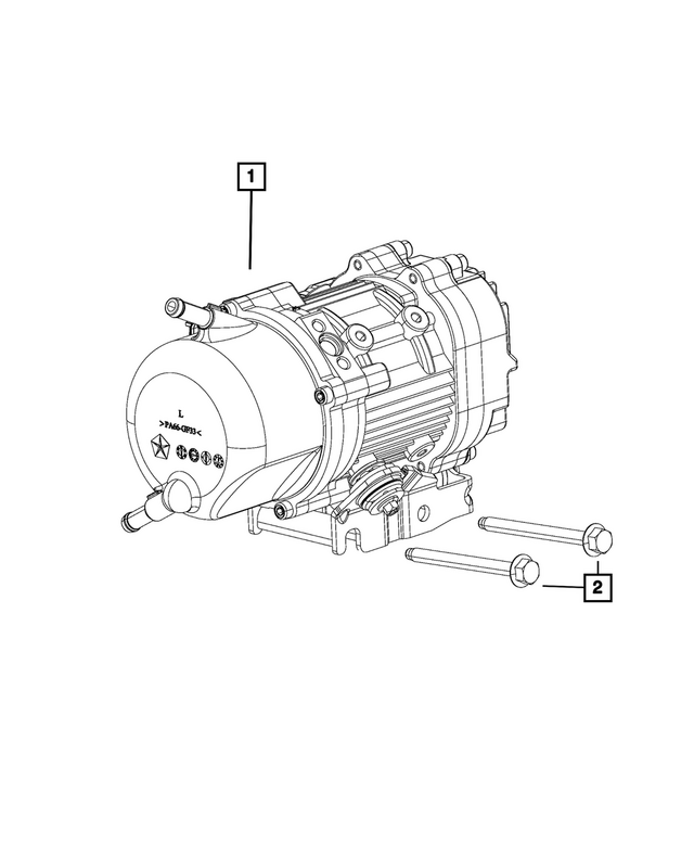 68718456AB - Steering: Power Steering Pump for Jeep: Gladiator Image