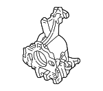 7F2Z3511A - Steering: Column Flange for Ford: Bronco, Country Squire, Crown Victoria, E-150 Econoline, E-150 Econoline Club Wagon, E-250 Econoline, E-350 Econoline, E-350 Econoline Club Wagon, Econoline Super Duty, F-150, F-250, F-250 HD, F-350, F-Super Duty, Freestar, LTD Crown Victoria, Mustang, Taurus, Thunderbird, Windstar | Lincoln: Continental, Mark VII, Mark VIII, Town Car | Mercury: Colony Park, Cougar, Grand Marquis, Marauder, Monterey, Sable, Villager Image