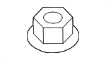 51759F6000 - Engine: Support Bracket Nut for Hyundai Image image